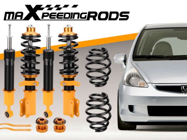 How to Install MaxpeedingRods Coilovers on 1st Gen Honda Fit 2007-2008