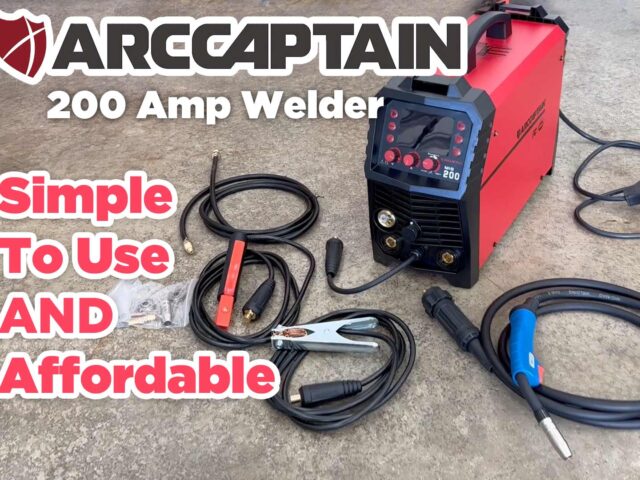ARC CAPTAIN Mig 200 Welder Review & Test